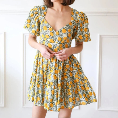 Mille aneli dress citrus - aneli,