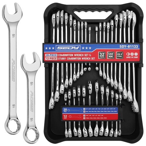 Piece combination wrench - 32,