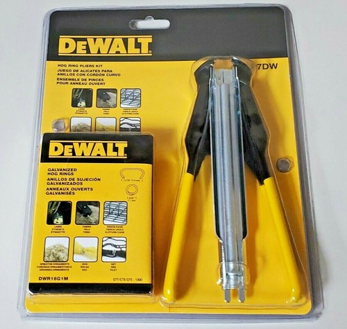P7dw hog ring plier kit - 7",