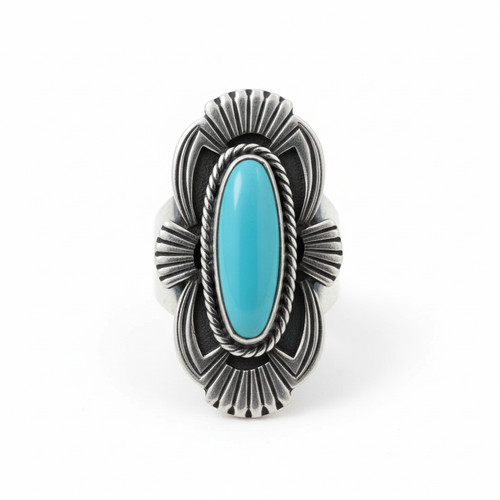 Anello navajo artigianale - navajo,